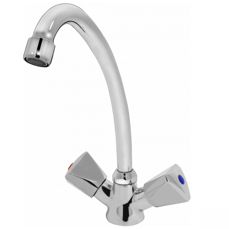 Смеситель VarioFin для кухни ЛАЗЕР, U-образный излив 180 мм