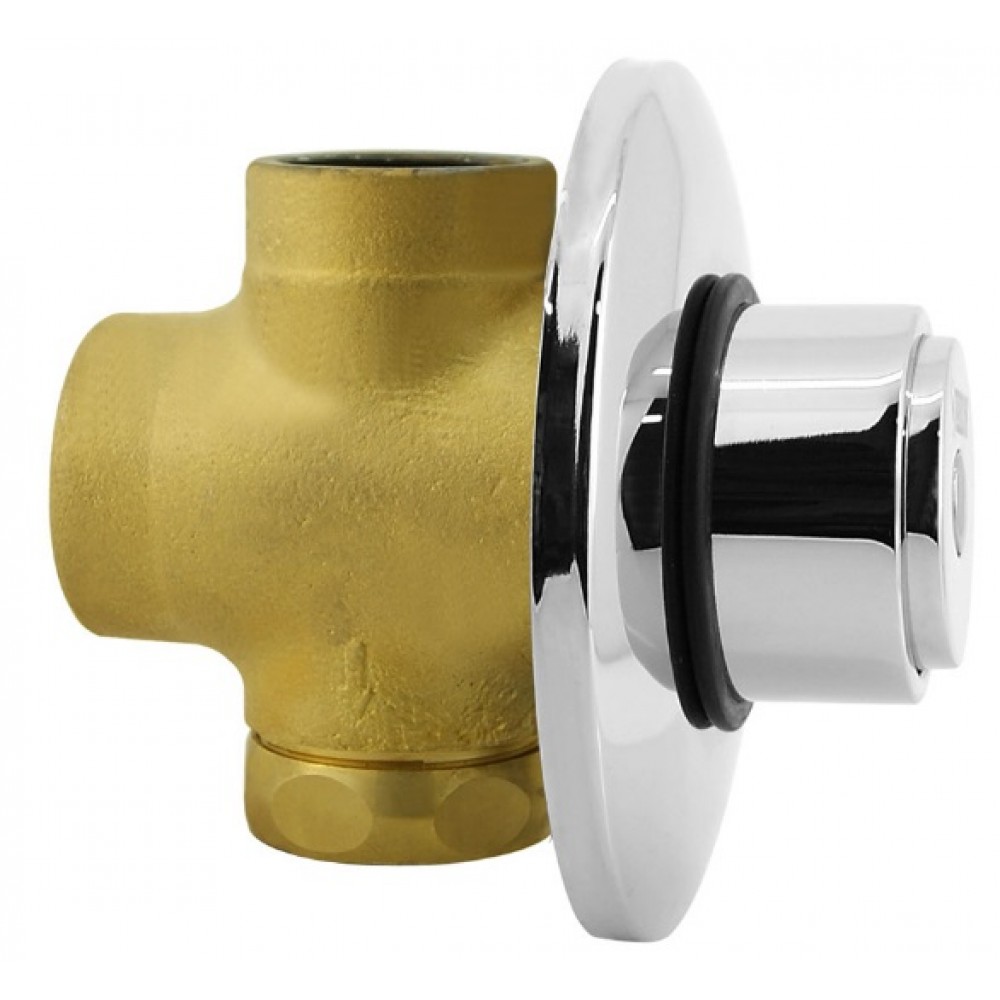 Кран Varion порционно-нажимной для унитаза (чаша Генуя) настенный (КРС)