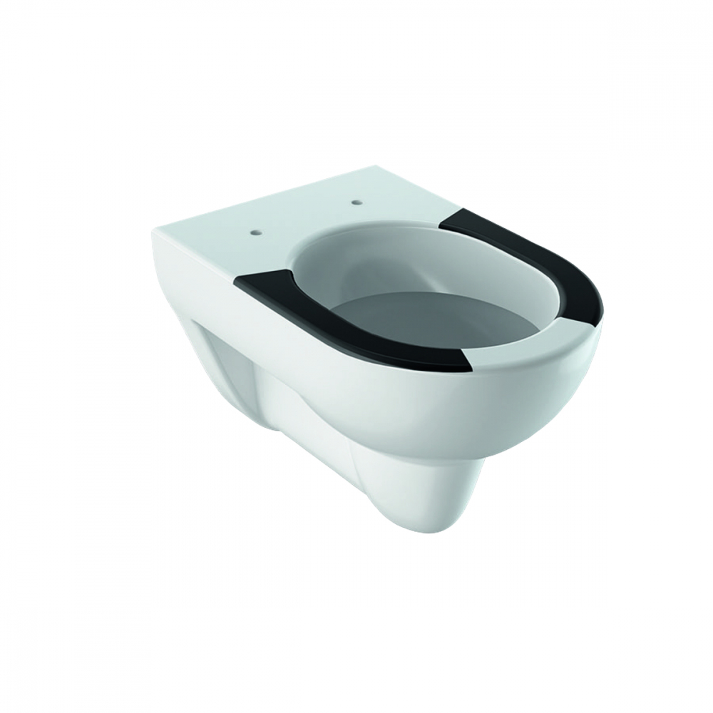 Подвесной унитаз Geberit Renova, с маркированными накладками для сиденья: T=54см, цвет Белый