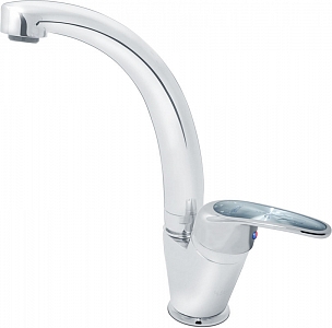 Смеситель Varion для раковины MAXI KARAT Серебро (картридж d35)