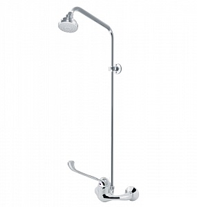 Смеситель Varion для душа Next локтевой с жесткой стойкой 