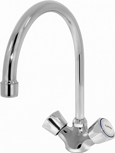 Смеситель Varion для кухонной мойки Бета излив LUX