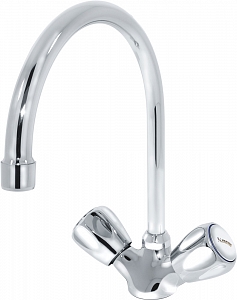 Смеситель Varion для кухонной мойки Парма излив LUX