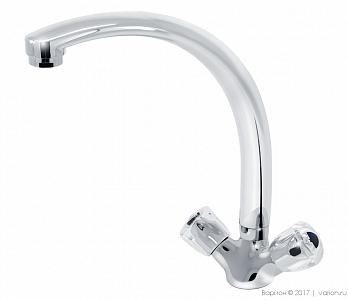 Смеситель Varion для кухонной мойки Хром излив MAXI