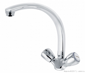Смеситель Varion для кухонной мойки Парма излив MAXI