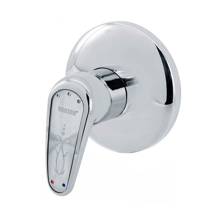 Смеситель Varion для душа KARAT серебро скрытого монтажа (картридж d35)