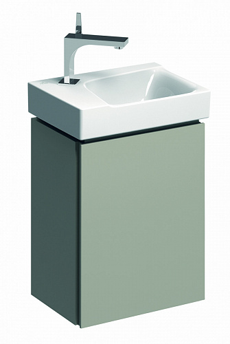 Шкафчик для раковины Geberit Xeno², с одной дверью, 38×52,5×26,5 см, серый 