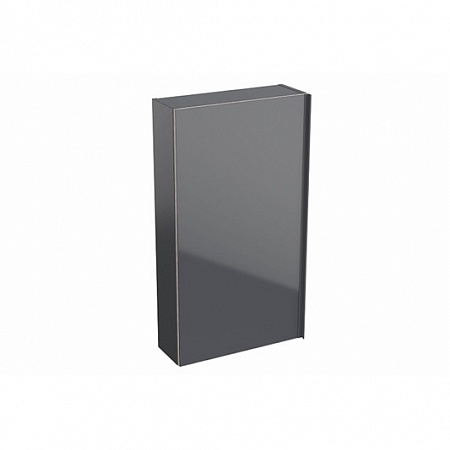 Навесной шкаф Geberit Acanto, с одной дверью, 45×82×17,4 см, темно-серый