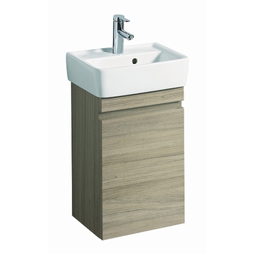Шкафчик для раковины Geberit Renova Plan, с одной дверью, 39,4×58,6×29 см, вяз