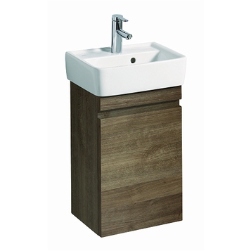 Шкафчик для раковины Geberit Renova Plan, с одной дверью, 39,4×58,6×29 см, дуб