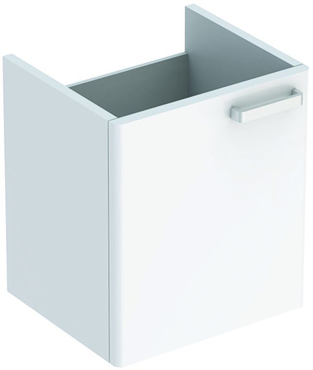 Шкафчик для двойной раковины Geberit Renova Plan, с одной дверью, 41×46×38 см, белый