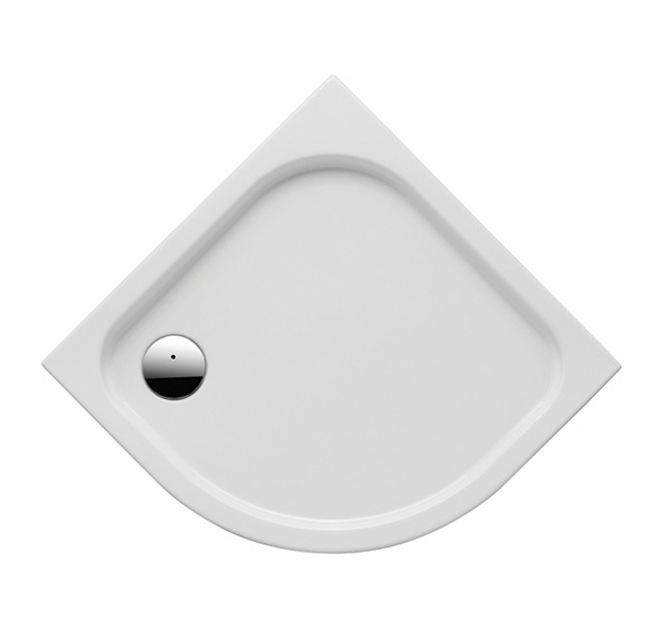 Поддон круглый угловой душевой Geberit Renova, 80x80 см