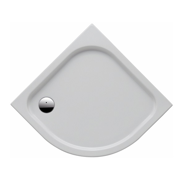 Поддон круглый угловой душевой Geberit Renova, 90x90 см