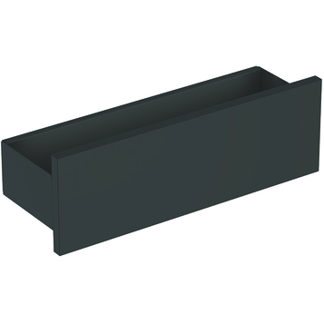 Настенная полка Geberit Smyle Square, 45×14,8×15 см, темно-серая