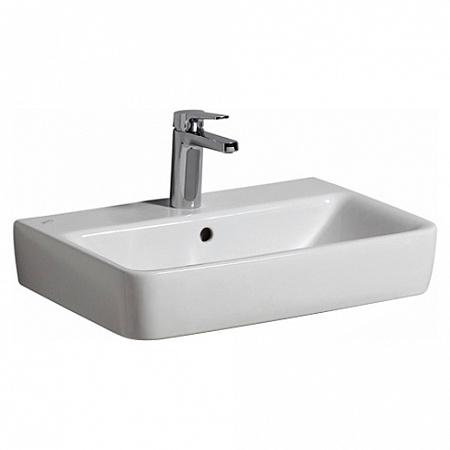 Раковина Geberit Renova Compact, 60×37 см, белая