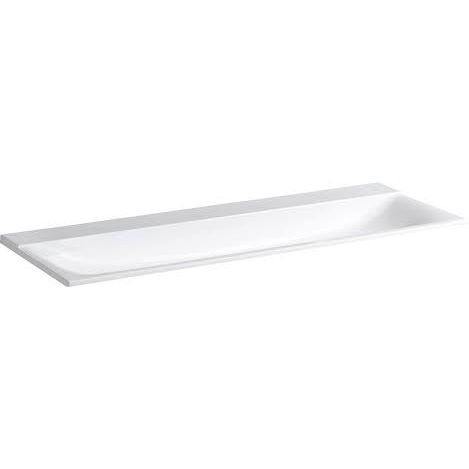 Встраиваемая раковина Geberit  Xeno², без отверстия под смеситель и перелива, 140×48 см, белая