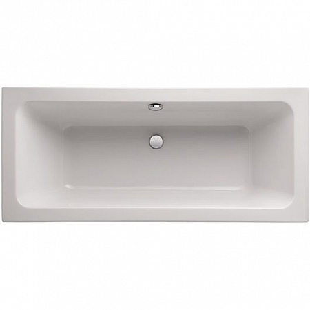 Ванна акриловая Geberit ТAWA, прямоугольная, слив посередине, 170x75 см, белая