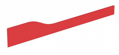 Декоративная панель Geberit Bambini для детской раковины, для трех смесителей, низкая раковина справа, красный №227