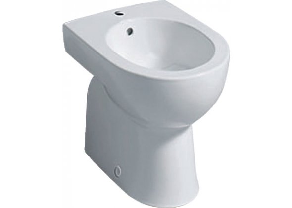 Напольный унитаз-биде Geberit Renova, T=54, перелив на виду, белый