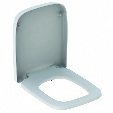 Сиденье для унитаза Geberit Renova Plan, крепление снизу, цвет белый