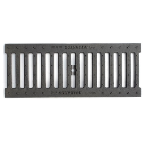 Решетка чугунная щелевая NORMA DN150 С250 AQUASTOK 																																																																																									