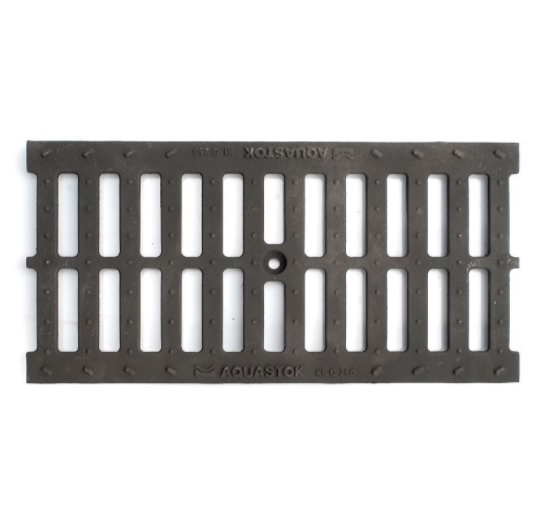 Решетка чугунная щелевая NORMA DN200 С250 AQUASTOK 																																																																																									