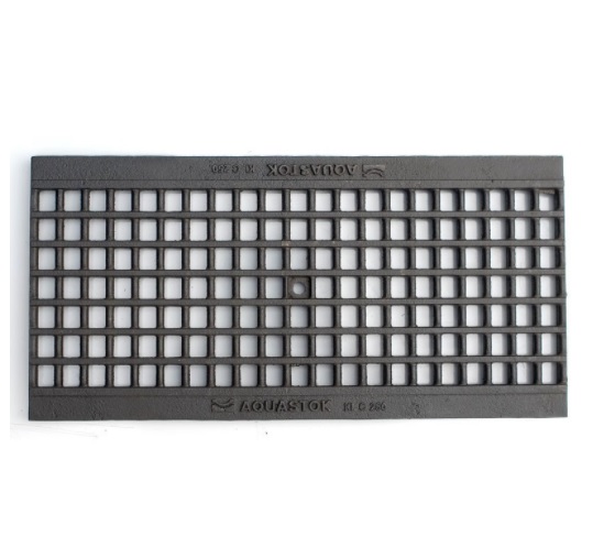 Решетка чугунная ячеистая NORMA DN200 С250 AQUASTOK 																																																																																									