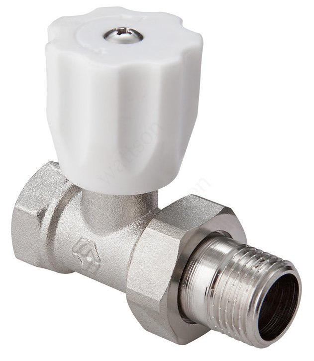 Вентиль радиаторный прямой ручной регулировки DN 1/2" PN 10 MVI серия TR