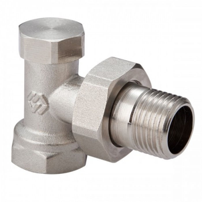 Клапан настроечный угловой DN 1/2" PN 10 MVI серия TR