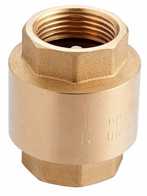 Обратный клапан с пластиковым сердечником DN 1 1/2" PN 10 MVI