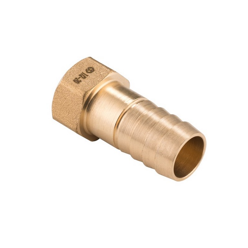 Штуцер для шланга 20х1/2* ВР латунь ТИМ