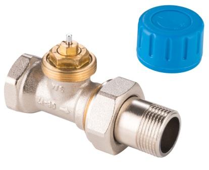 Клапан термостатический прямой с преднастройкой DN 1/2" PN 10 MVI