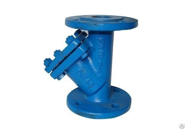 Фильтр сетчатый чугунный фланцевый Ру16 Ду50