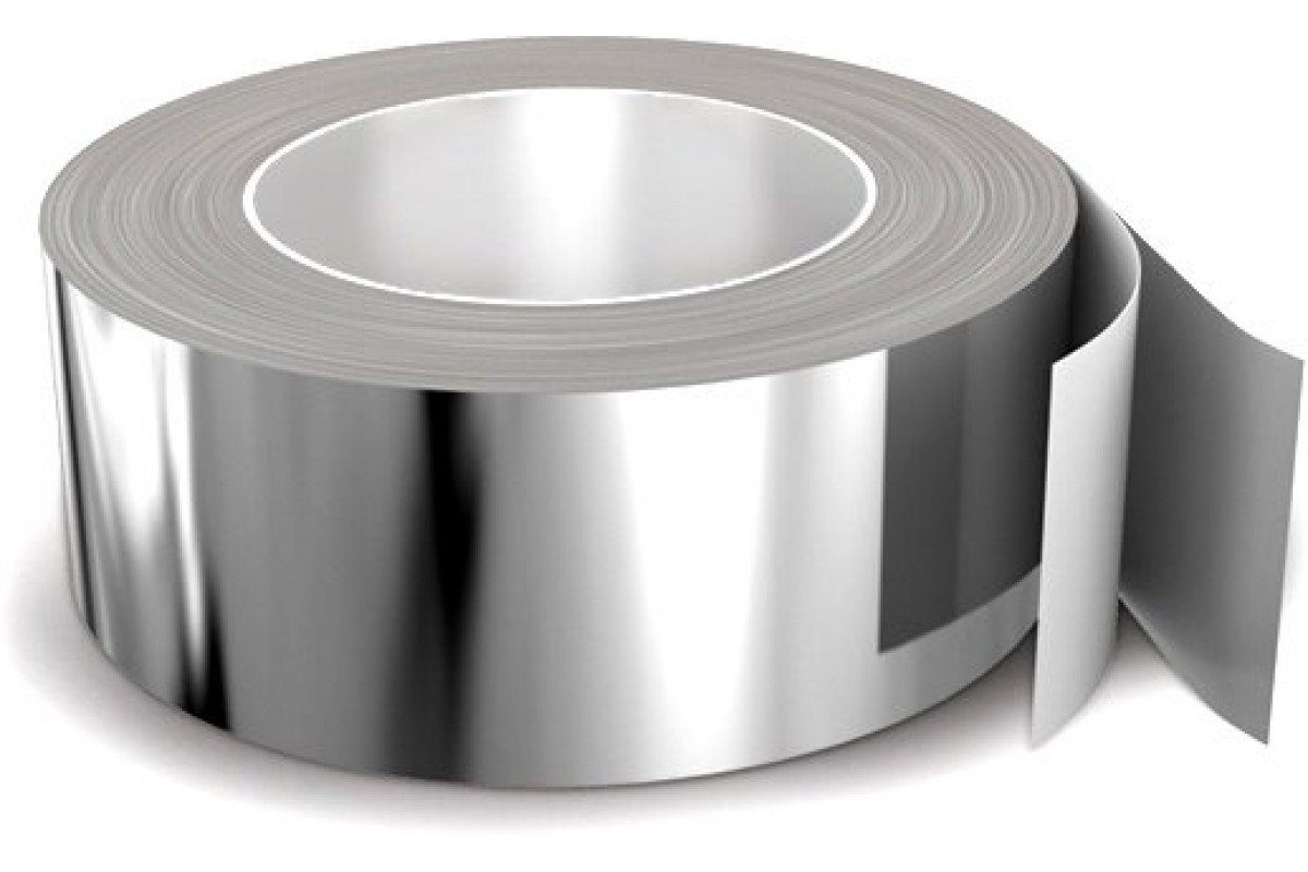 Скотч алюминиевый 50×50 (неарм.)