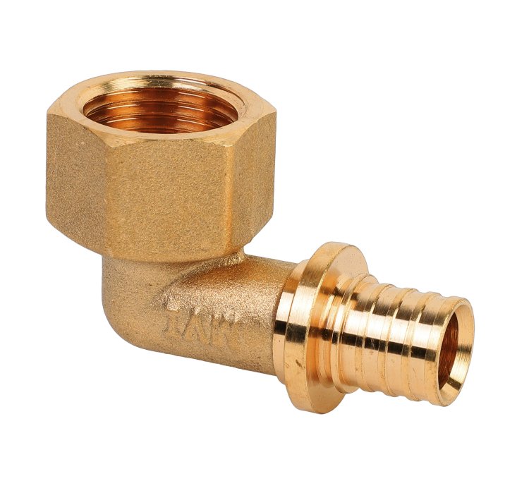 Угольник аксиальный с ВР DN 16 х 1/2" MVI Premium