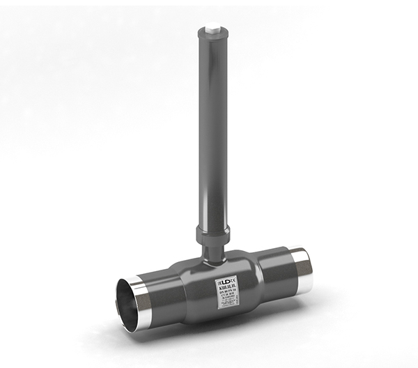 Кран шаровой DN 25 PN 40  КШ.Ц.П.025.040.02.Н/П.Н=до 1000 LD