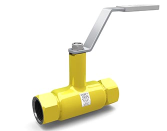 Кран шаровой для газа DN 15 PN 40 КШ.Ц.М.GAS.015.040.Н/П.02 LD