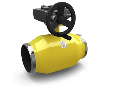 Кран шаровой для газа DN 50 PN 40 КШ.Ц.П.Р.GAS.050.040.Н/П.02 LD