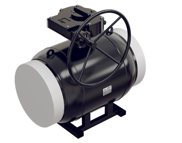 Кран шаровой ALSO КШППР DN 500 PN 25 Ст.20 сварка/сварка, П/П 