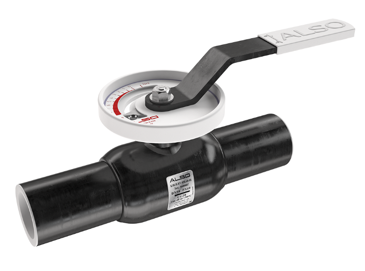 Кран шаровой ALSO КШП.BV DN 20 PN 40  сварка/сварка, Н/П 