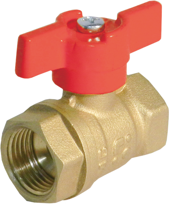 Кран шаровой 11Б27п А30 (пар,вода) DN15 PN40 вр/вр "бабочка" БАЗ