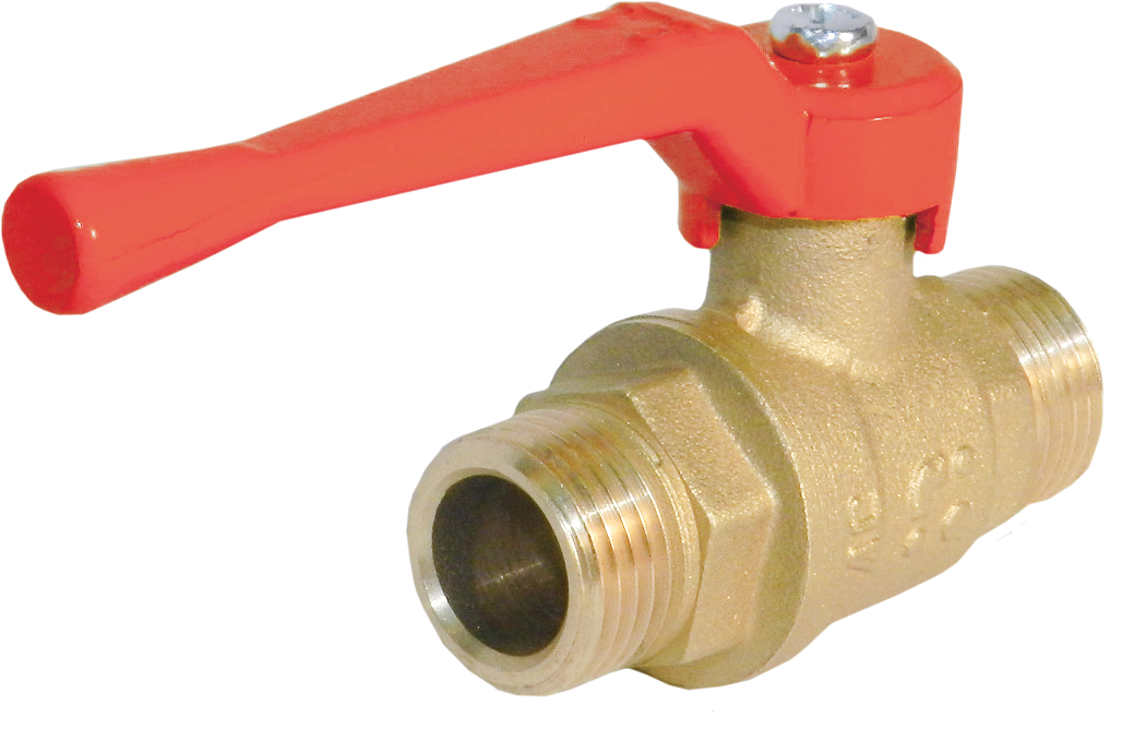 Кран шаровой 11Б27п1 А32 (пар,вода) DN15 PN40 нр/нр "рычаг" БАЗ