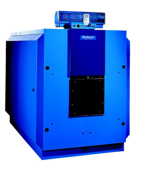 Котел напольный чугунный с наддувными горелками Logano GE615-570 (в собр. виде)