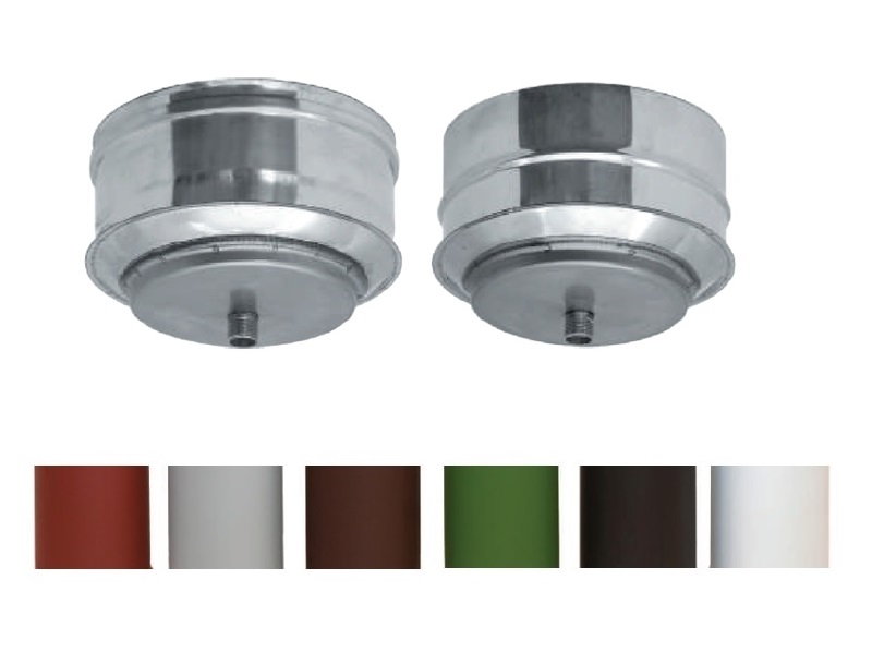 Заглушка-конденсатоотвод ПиК Эконом 2З-КО КС/2В DN 130