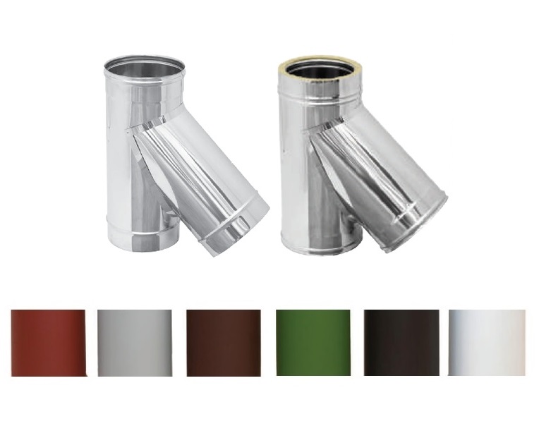 Тройник 45 ПиК Элит 2TР45 Ж/2В DN 100