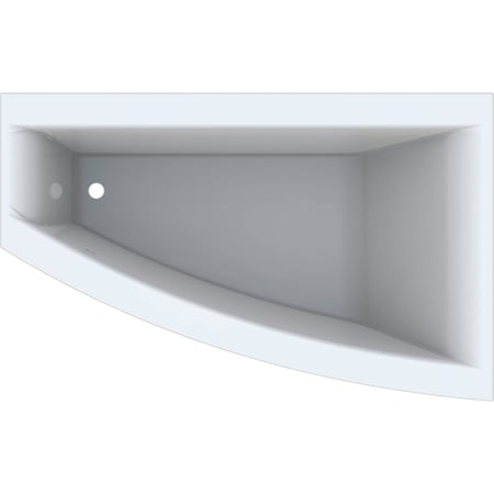 Ванна акриловая Geberit Renova Plan, прямоугольная, 140x70 см, белая