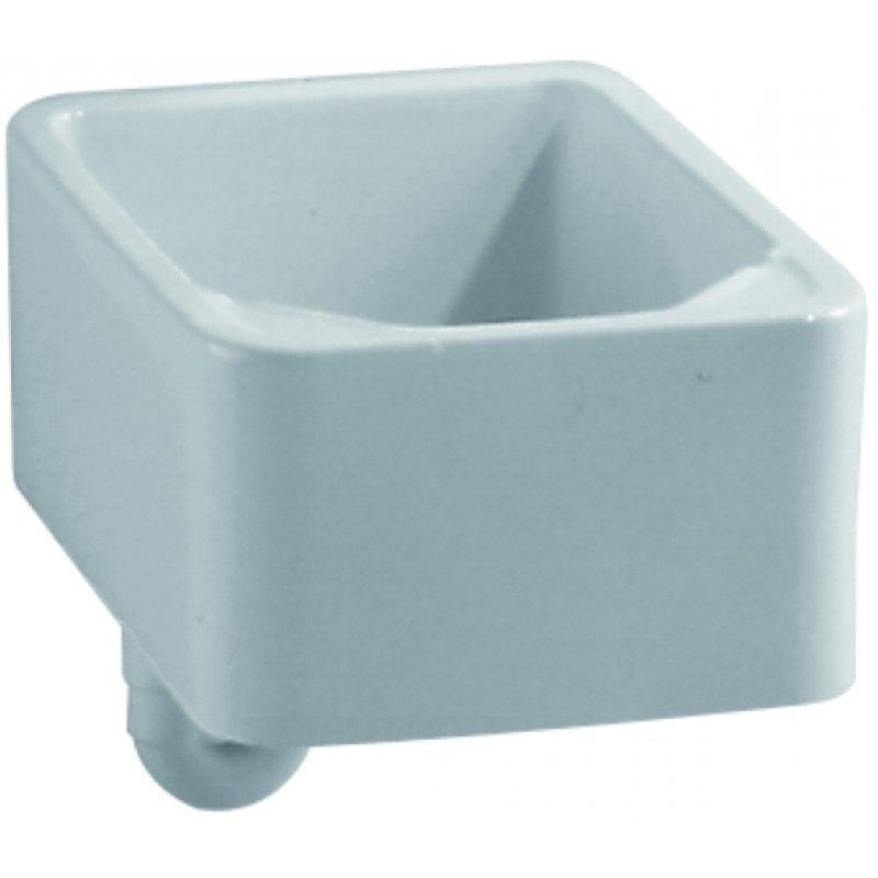 Раковина для ног Geberit Publica, 39×21×48 см, белый