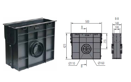 ПП Norma DN100 AQUASTOK