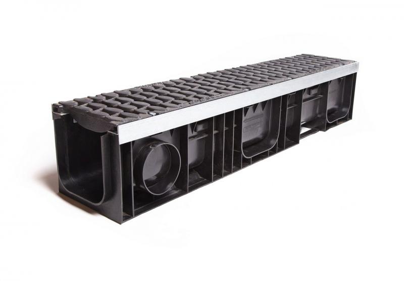 ЛВП Profi DN100 H72 Е600 комп. с решеткой "косичка" AQUASTOK