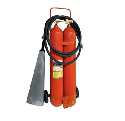 Огнетушители углекислотные ОУ-15 ВСЕ на тележке